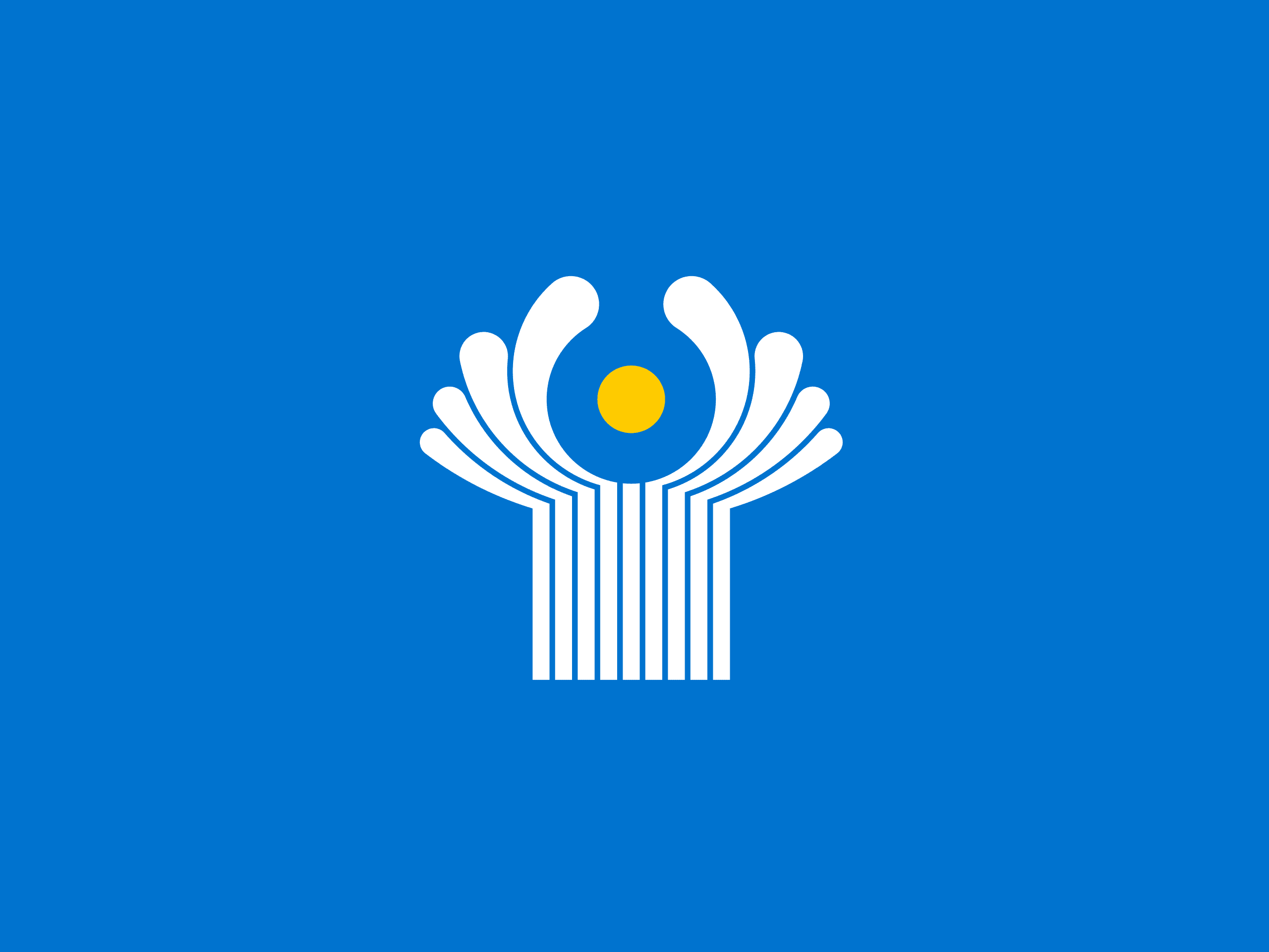 Commonwealth of Independent States (CIS) flag