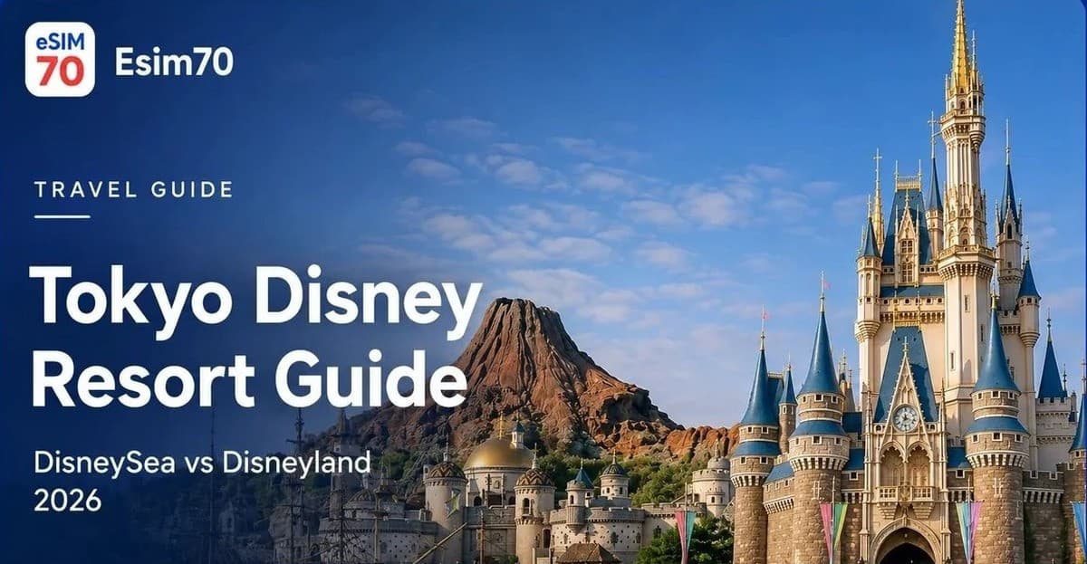 Tokyo Disney Resort 2026: DisneySea vs Disneyland & Tickets