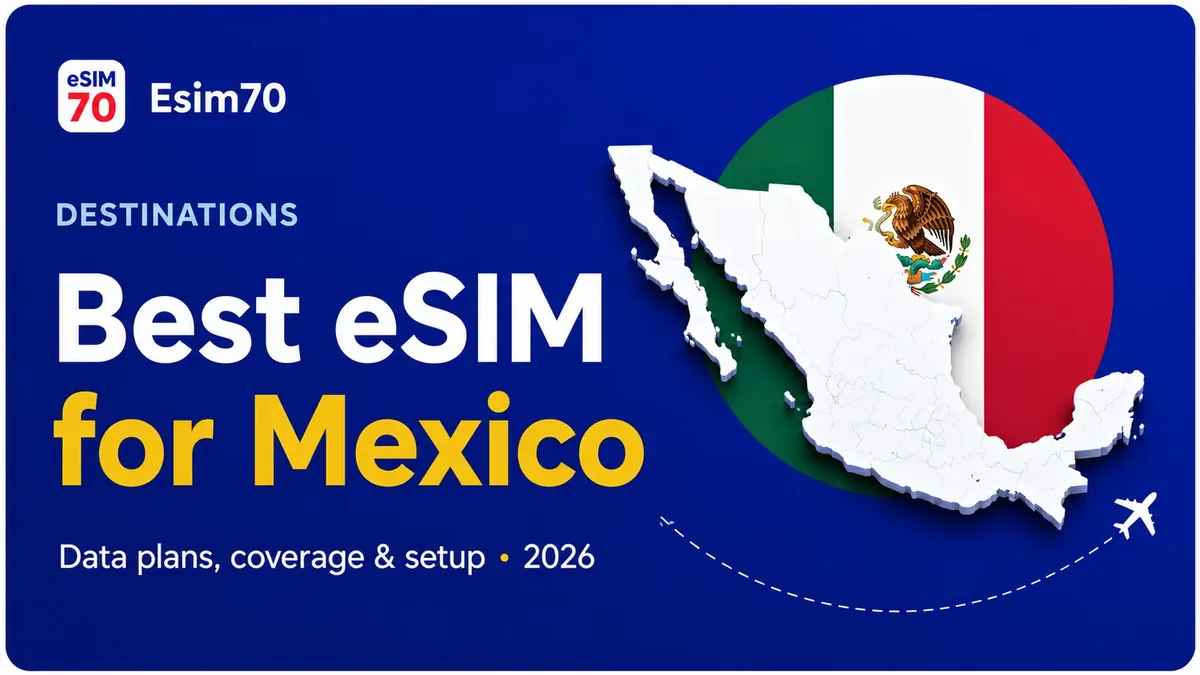 Travel eSIM coverage across Mexico