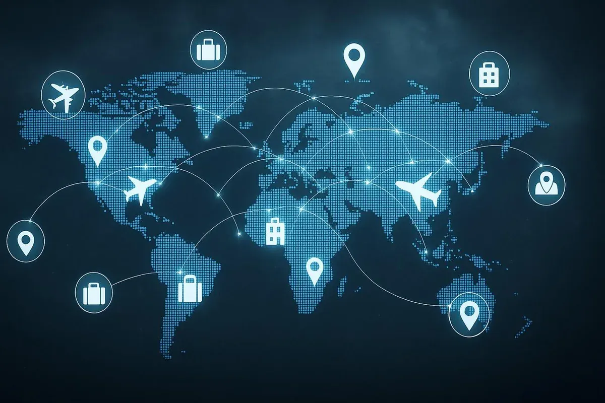One travel eSIM connecting destinations across the world